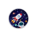 Balon Evi Kozmik Galaksi 23 cm 8'li Tabak
