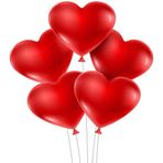 Balon Kalp Şekilli Balon - 10 adet