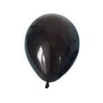 Balon Metalik Siyah Balon - 10 adet