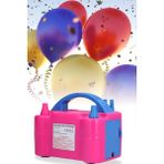 Balon Şişirme Makinesi Etkinlik Parti Balon Süsleme Balon Makinesi Iki Başlıklı - Pembe