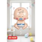 Baloncu Dede Erkek Çocuk Folyo Balon Baby Shower Parti Cinsiyet Belirleme Cinsiyet Partisi Malzemeleri Balonları