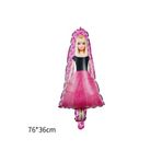 Baloncum Barbie Folyo Balon Büyük Boy