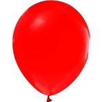 Balonevi 12" Baskı Balonu Neon Kırmızı (100 Lü Paket)