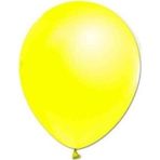 Balonevi 12" Baskı Balonu Neon Sarı (100 Lü Paket)