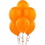 Balonevi 12" Baskı Balonu Neon Turuncu (100 Lü Paket)