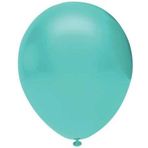 Balonevi Balon 12" Baskı Su Yeşili 100 Lü