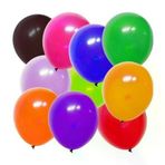 Balonevi Balon 12" Karışık Baskısız Pastel Renk 100 Lü