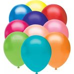 Balonevi Balon Baskısız Karışık Renk (100 Lü Paket)