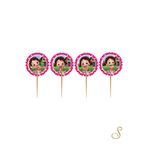 BalonEvi Lisanslı Niloya Kürdan (8'li) Cupcake Süsleme