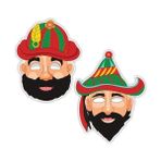 Balonevi Maske Ramazan Hacivat Karagöz 6 Lı