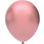 Balonevi Metalik Rose Gold 12 İnç Metalik Rose Gold Balon (100 Lü Paket)