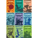 Balonla Beş Hafta - Denizler Altında Yirmi Bin Fersah - Doktor Ox - İki Yıl Okul Tatili - Seksen Günde Dünya Turu 9 Kitap Set - Jules Verne