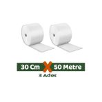 Balonlu Naylon 50 Mt X 30 Cm Özel 3’Lü Patpat Pıtpıt 1.Kalite