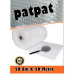 Balonlu Poşet Patpat 50cm X 50metre Havalı Naylon Pat Pat Ambalaj Pat Pat - 50cm X 50metre