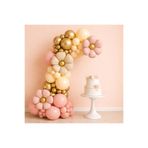 Balonsan Balon Seti 90 Adet ( Pink Blush-Deniz Kumu-Krom Altın )