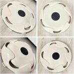 Balp 17,5'' Plastik Ön-Arka Jant Kapağı 2-Düz-2-Bombeli (4 Adet) - Beyaz - 17 inç