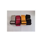 Balp Bej, Bordo, Portakal Ve Siyah Renk Valiz Kemeri 4 Cm Toplam 4 Adet