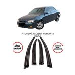 BALP Hyundai Accent Yumurta Kasa Cam Rüzgarlığı 4lü 1995-2000 Arası