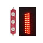 BALP Kırmızı Modül Mercekli 3 Ledli Kablolu Parmak Led 12 v 5 adet
