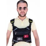 Balp Motorcu Göğüs Çantası Reflektörlü Su Geçirmez Kan Grubu Ab- - Standart