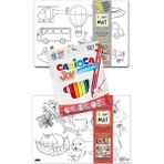 Balp Store Funny Mat 14 Parça Boyama Seti Renkli Keçeli Kalemler ile Eğlenceli Aktiviteler