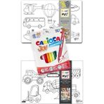 Balp Store Funny Mat 14 Parça Boyama Seti Renkli Keçeli Kalemler ile Eğlenceli Sanat Deneyimi