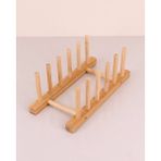 Balsa Bambu Lüx 6 Bölmeli Tabaklık 28x13cm - 1 Adet
