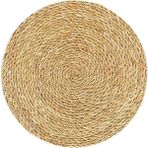Balsa Hasır Amerikan Servisi S35 - 35 x 35 cm - Kahverengi