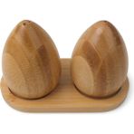 Balsa Mrk Model 3 Parça Bambu Tuzluk Biberlik Seti - Ahşap
