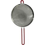 Balsa Silikon Saplı Paslanmaz Çelik Süzgeç 22 cm Bls-Szg-22 - Gümüş