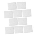 Baluue 10 Parça maske kalıbı yama kalıpları yüz yapma araçları yosun tepsileri yüz kremi yapma aracı Yüz maskesi kalıbı Yüz maskesi kalıpları DIY maske şablonları DIY maske plakaları pvc