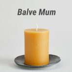 Balve Mum Silindir Balmumu Mum - 1 Adet
