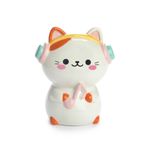 Balvi Kawaii Melody Kumbara Beyaz Kawaii Kumbara İlk Tasarruf Seramik