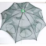 Balza Pinter 8 Bölmeli Balık Yakalama Sepeti Kolay Kullanım için Katlanabilir Tasarım 96 cm