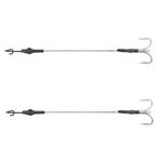 Balzer 13936 2'li Paket 13 cm Silikon Yemler İçin Çelik Telli Rigs
