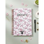 Bam Kırmızı Sakura Tasarımlı Konuşan Ajanda
