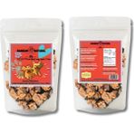 Bambam Natural Dana Akciğer Küpleri 2 Cm 250 Gr - %100 Doğal Kurutulmuş - Köpek Çiğnemelik Ödül Maması - Antrasit