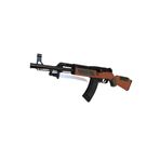 Bambapaw Boncuk Atan Ak47 Keleş Oyuncak 600 Boncuk Hediyeli Tüfek 58Cm