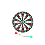 Bambapaw Çift Taraflı 30 Cm Dart Tahtası Ve 4 Adet Ok