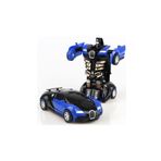 BambaPaw Robot Çek Bırak Araba 1:32 Kendinden Robota Dönüşebilen Araba - Çek Bırak Robota Dönüşen Araba