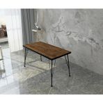 Bambeds Mobilya 60X120 Dekoratif Mutfak Masası Ceviz