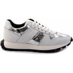 Bambi Beyaz Beyaz Paraşüt Deri Erkek Sneaker E01401086603 - Beyaz - Beyaz