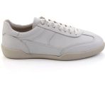Bambi Beyaz Hakiki Deri Erkek Sneaker E01396002403
