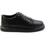 Bambi E01082011503 Siyah Leather Erkek Casual Ayakkabı