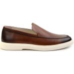 Bambi E01083017041 Taba Antik Deri Erkek Casual Ayakkabı