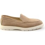 Bambi E01087112702 Bej Leather Erkek Loafer Ayakkabı