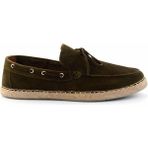 Bambi E01395409702 Haki Süet Hakiki Deri Erkek Espadril