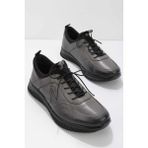 Bambi E016045306 Gri Leather Erkek Casual Ayakkabı