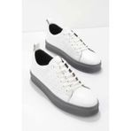 Bambi E01811338103 Beyaz Leather Erkek Sneaker