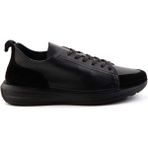 Bambi E01863917003 Siyah Leather Erkek Casual Ayakkabı